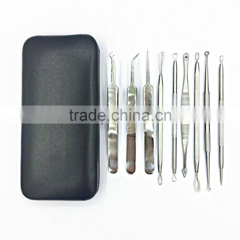 2017 hot sale blackhead remover tweezer kit as seen on tv