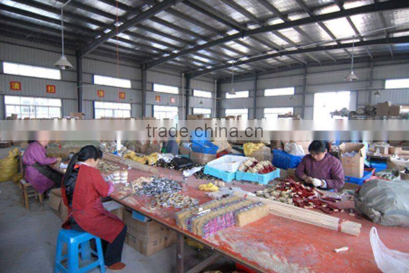 7pcs polyester bristle wood handle paint brush set