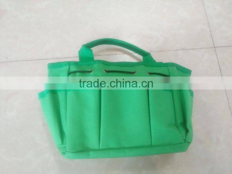 Strong canvas fabric children garden tools bag