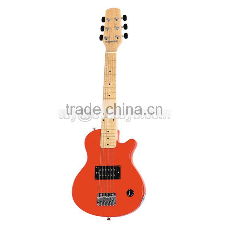 Best sale kids musical wooden toy guitar for 3 year old W07H014-S