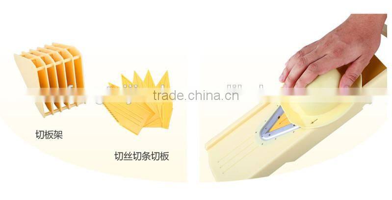 New Plastic Mandolin Food Slicer Vegetable Grater Shredder Cutting
