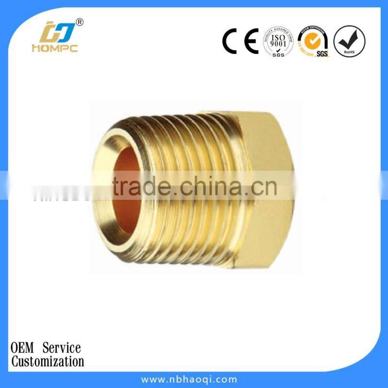 brass bsp to npt thread hydraulic pipe adapter
