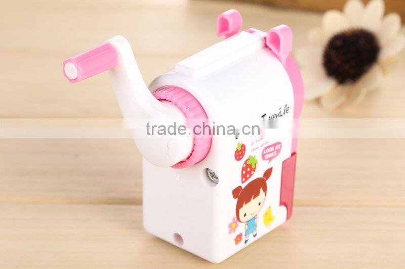 Two hole pencil sharpener