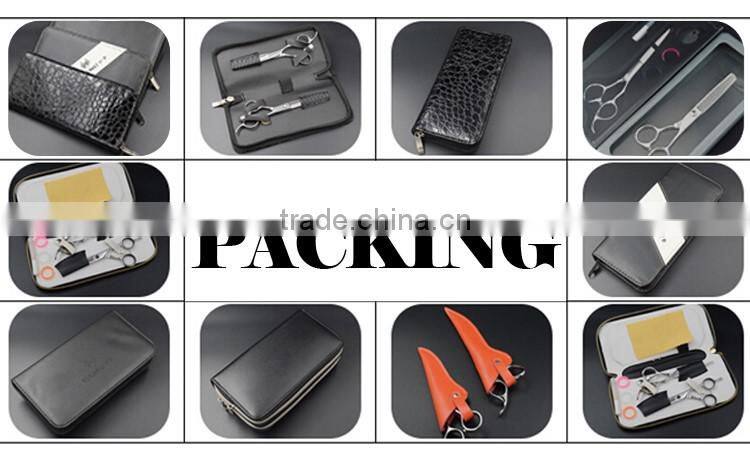 2017 New Arrival 440C Curved Scissors Dog Grooming Scissors Rubber Handle Pet Scissors