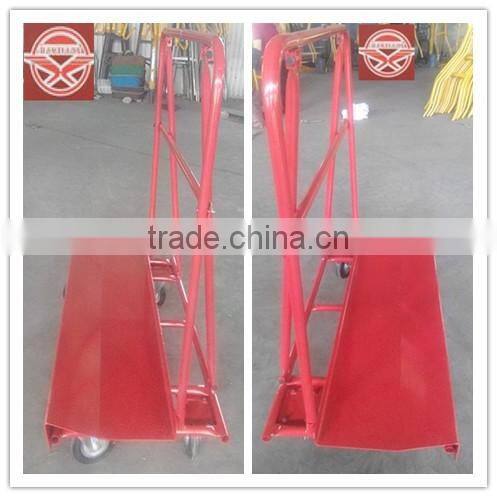 drywall cart,panel dolly ,panel cart TC6117 with 2 swivel wheel and 2 fixed wheel