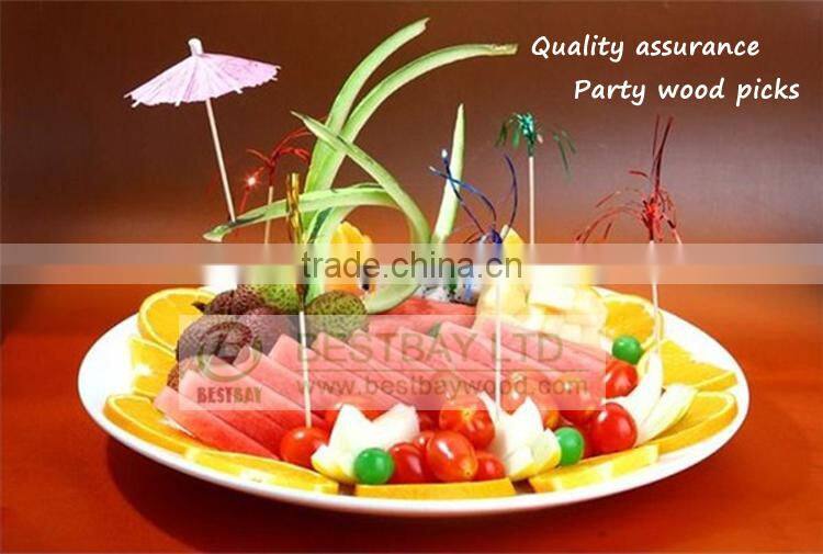 2015 Christmas promotion pretty parasol decorative picks