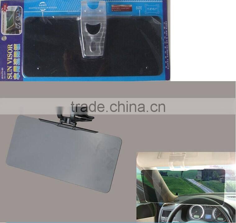 PMMA Auto sun shade/cliped on original sun visor in car