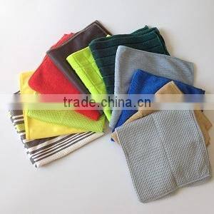 round shape microfiber chenille auto clean sponge with handle band