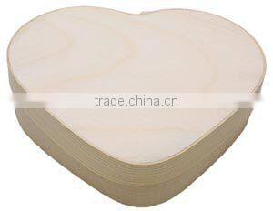 wooden heart shaped box, wooden customized box