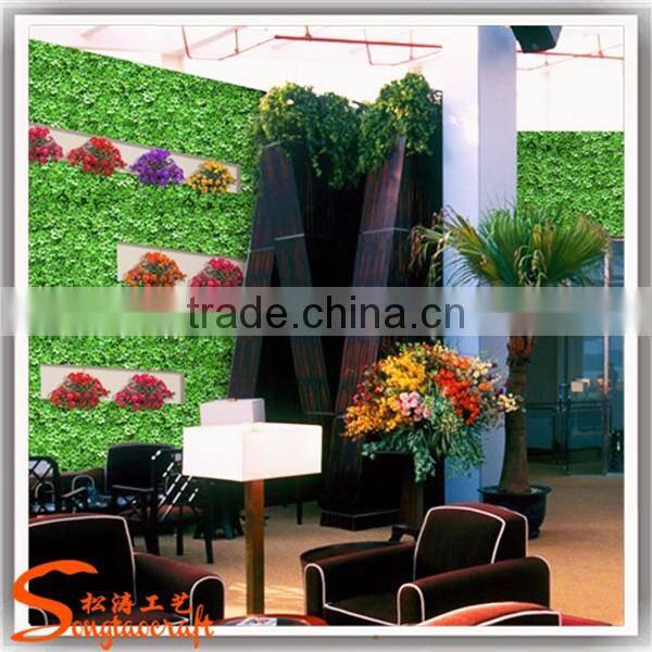 factory price Competitive price plastic plant wall artificial vertical grass wall artificial green wall