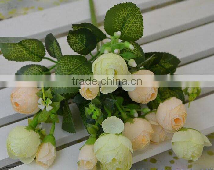 artificial silk flower bouquet NKFF479