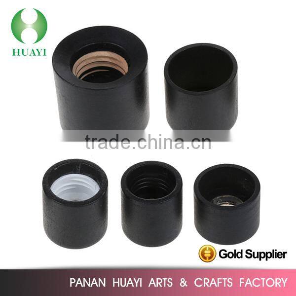 Black wooden cap for glass bottle air freshener 27/410