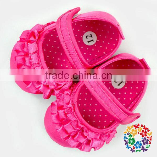 Fashion Girl Child Shoe/Infant Hot Pink Sequins Girl Shoes/Cute Girls Shoes