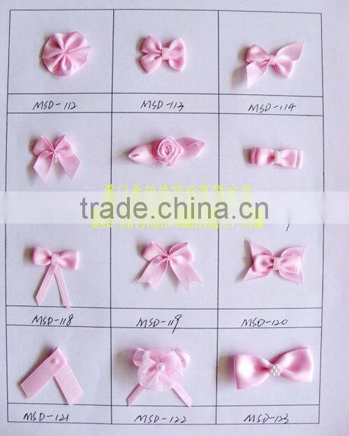 Simple Design of Ribbon Flower Trim