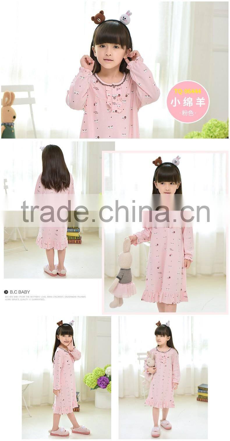 children cotton warm pajamas sleepwear for kids
