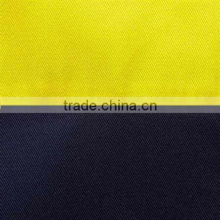 190gsm double pre-shrunk drill cotton hi vis work shirts