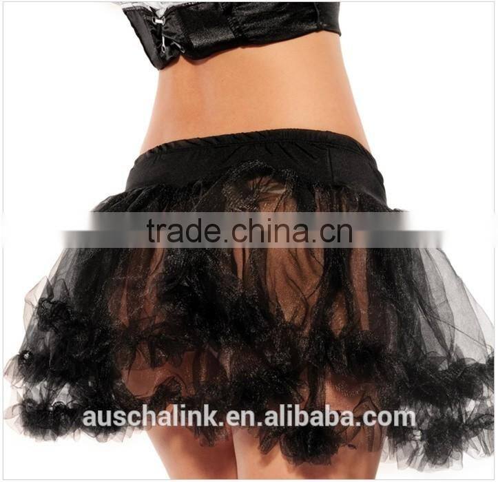 latest fashion custom sexy young girls transparent mini skirt OEM service
