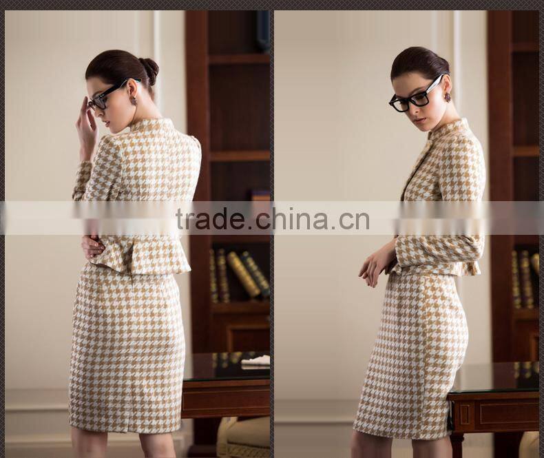 fashion ladies skirt suits custom women suit WMS32