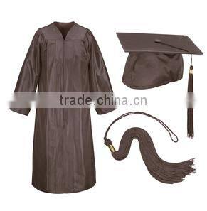 Wholesale school unifrom red and black gown China