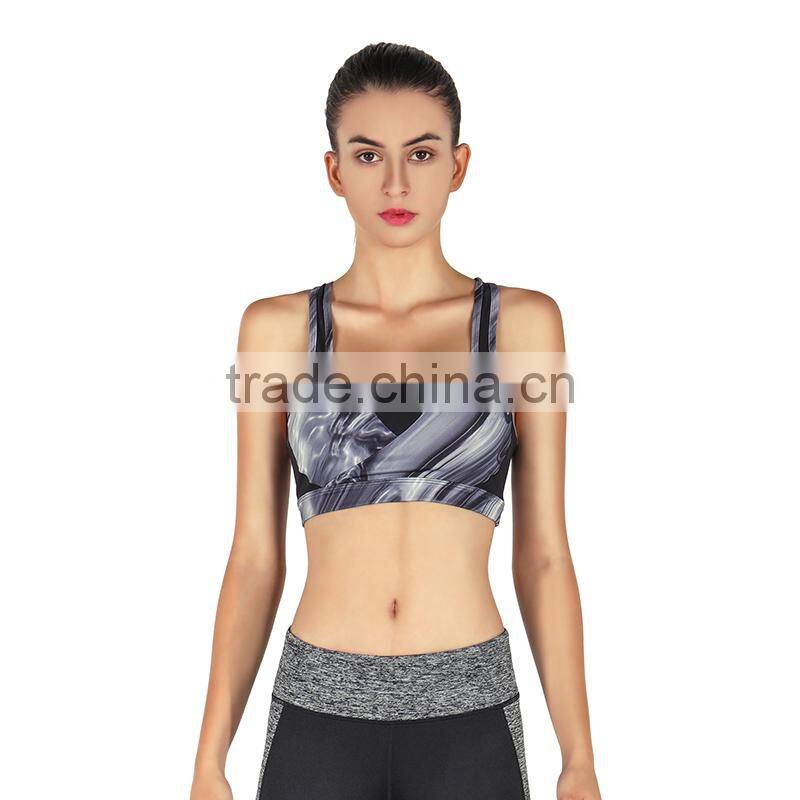 2017 Fashion Female Fitnees&Yoga Wear For Women Tops Wholesale