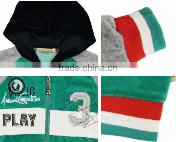 customized velvet best selling kids party wear dresses for boys