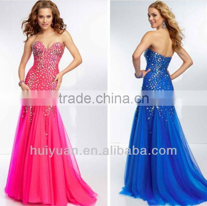 newest chiffon deep V neck western bridesmaid dress