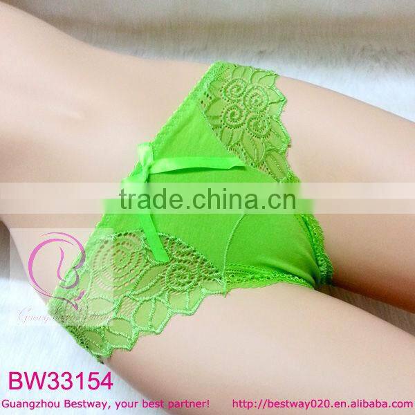Hot sale soft cotton fabric woman underwear