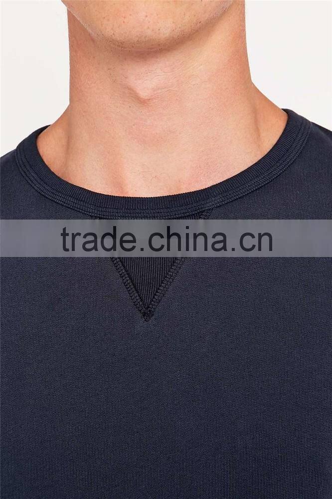 Custom bulk sweater plain crewneck sweatshirt without hood