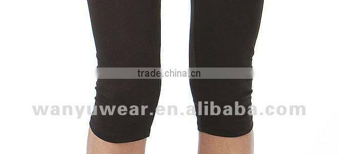 middle length ladies seamless knee high legging