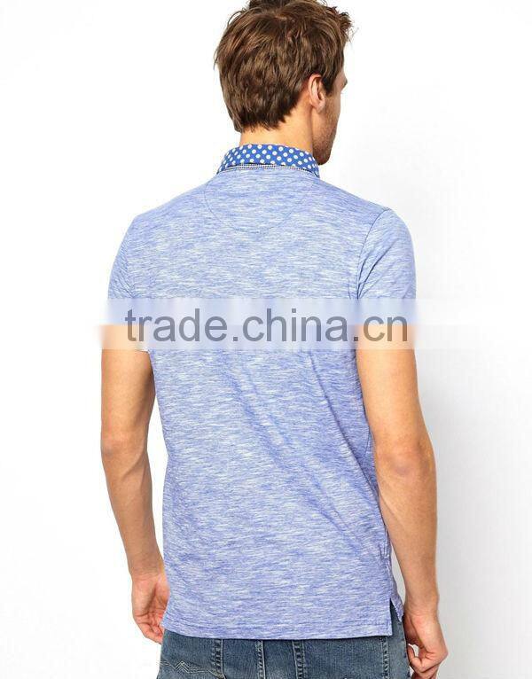 100% cotton Men's plain soft Polo shirt