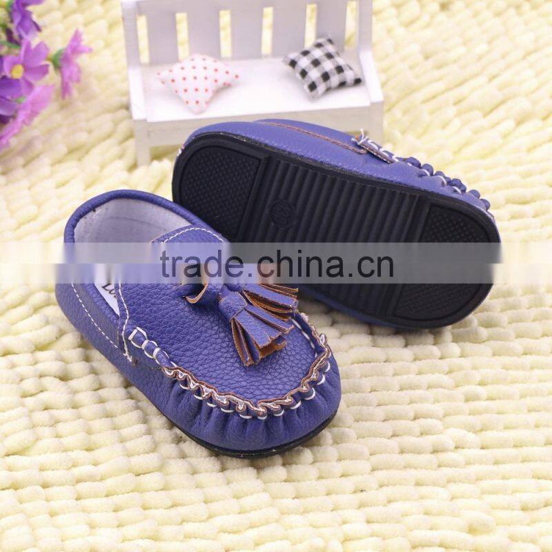 2016 Fall First Walker Shoes PU Soft Sole Toddler Shoes For Kids Wear KS40904-34