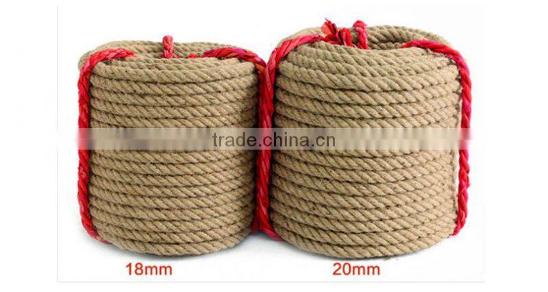 good quanlityLighting hemp rope diy rope rough rope wholesale natural jute rope