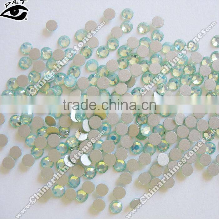 New colors Green Opal SS12 Flat back crystal for nail dress bags