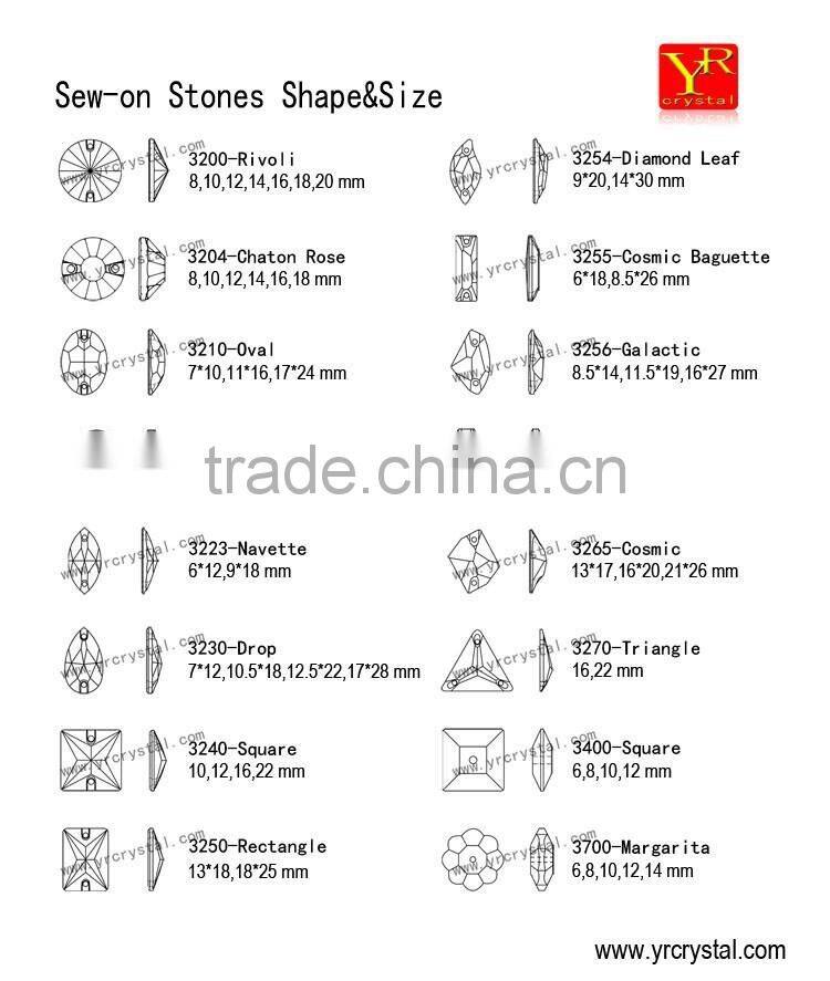 2058HF ss20 hot sales and best quality Iron On Crystals Hotfix Rhinestones