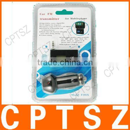Car FM transmitter/Car hands-free/car charger(3in1)