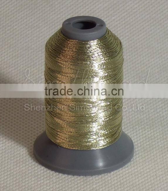 Metallic embroidery thread, metallic thread, thread