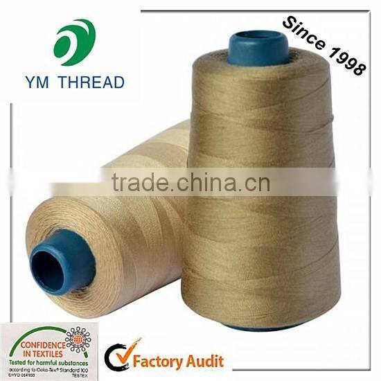 100% Polyester 20/2 20/3 Hair Weaving Thread