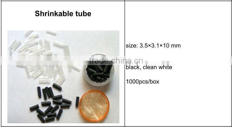 hair extension hot sale pure flared copper ring