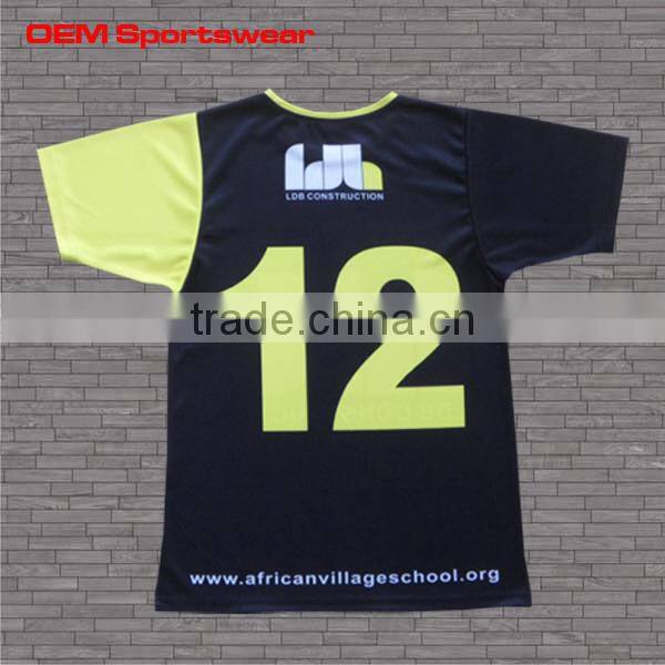 Customized cheap soccer team uniforms set