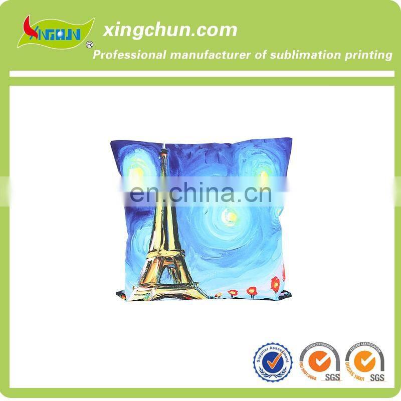 Custom heat transfer printing cushion cover