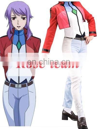 Rose-team Fantasia Anime Made Gundam00 Celestial Being Anew Returner Gundam Meisters Uniform Cosplay Costume
