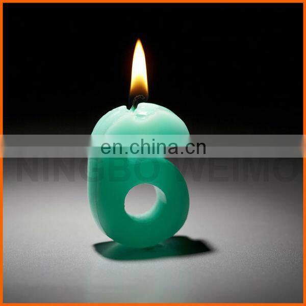 numeric birthday cake candles
