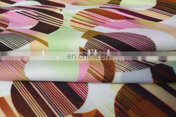 shaoxing winfar china wholesale DTY scuba knit digital printing on fabric for garment