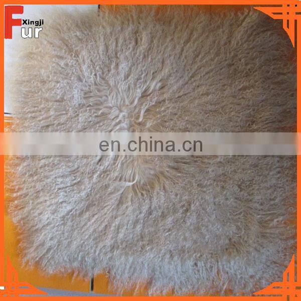 Tibet Lamb Fur / Mongolian Lamb fur Cushion