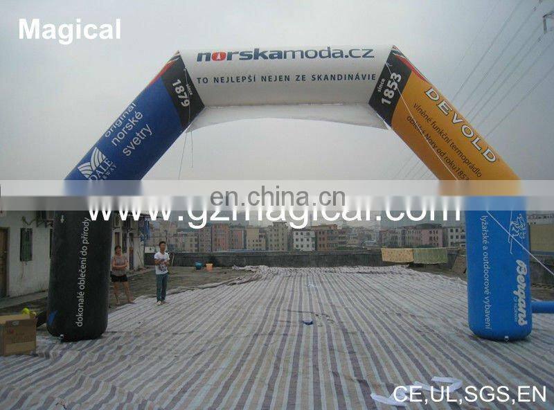 inflatable commerical arch entrance/inflatable advertising entrance arch