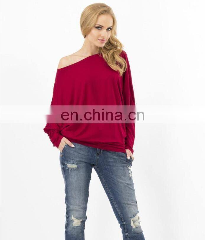 plus size women's clothing cotton long sleeve t-shirt collar and amazing t shirt