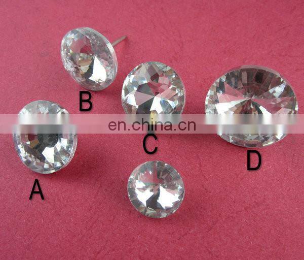 wholesale diamond sofa button crystal buttons for furniture