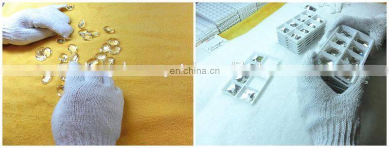 Crystal AB colorful round flatback crystals wholesale for shose making