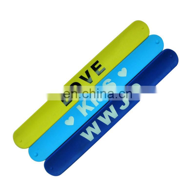 tailor made silicone bracelet glow in the dark wristband