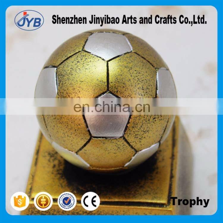 Golden football model Creative trophy ornaments Wholesale of Arts and crafts